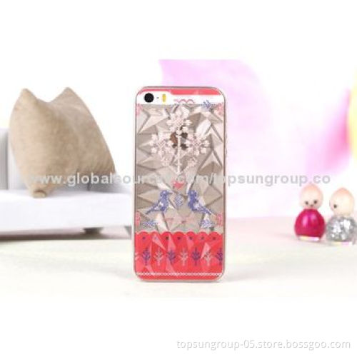 PC Case for iPhone 5S, Ana-glyph, OEM and ODM Orders Welcomed